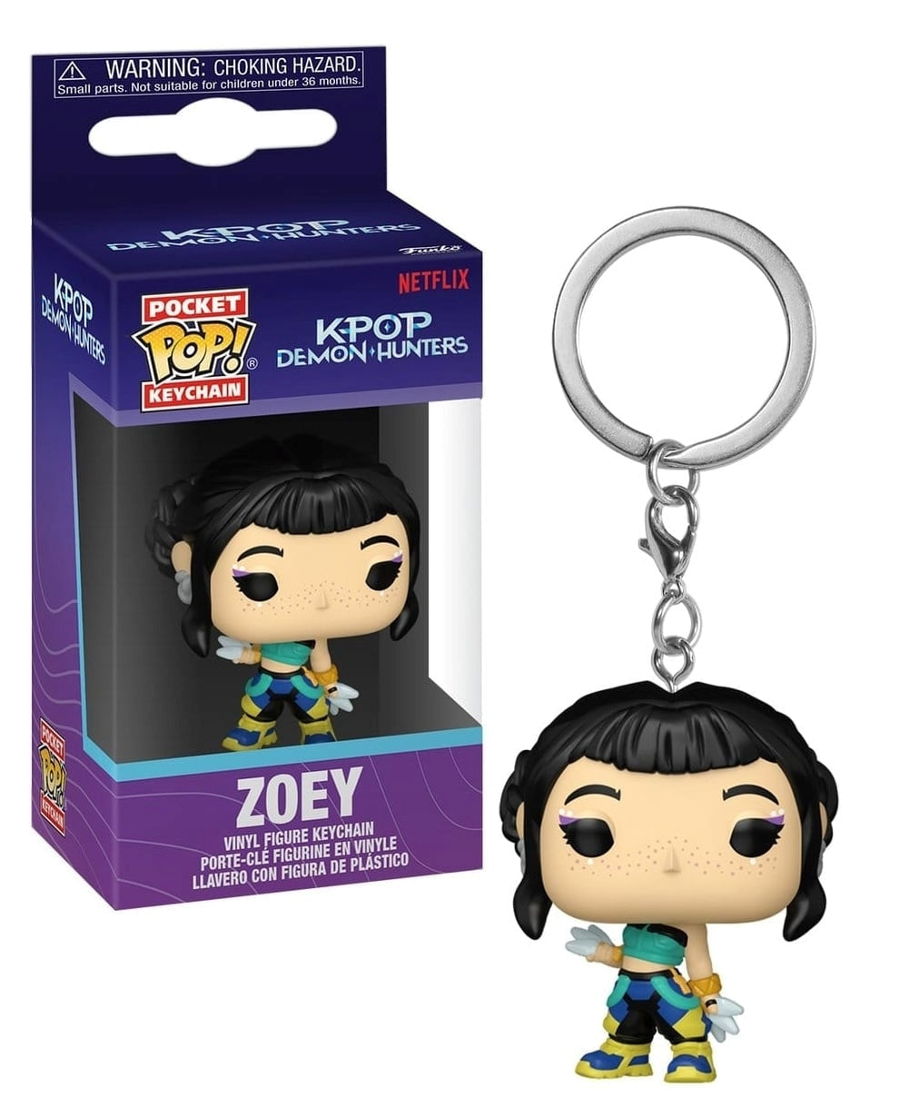 FUNKO POP Keychain: K-Pop Demon Hunters - Zoey Funko