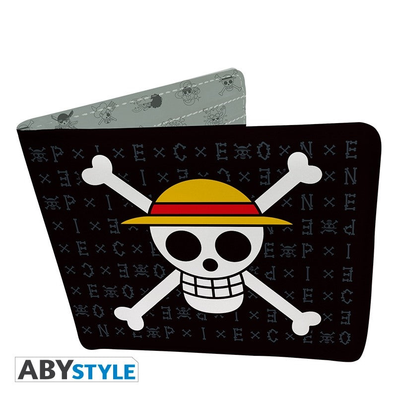 ABYSTYLE ONE PIECE - Portafoglio: "Skull Luffy Abystyle