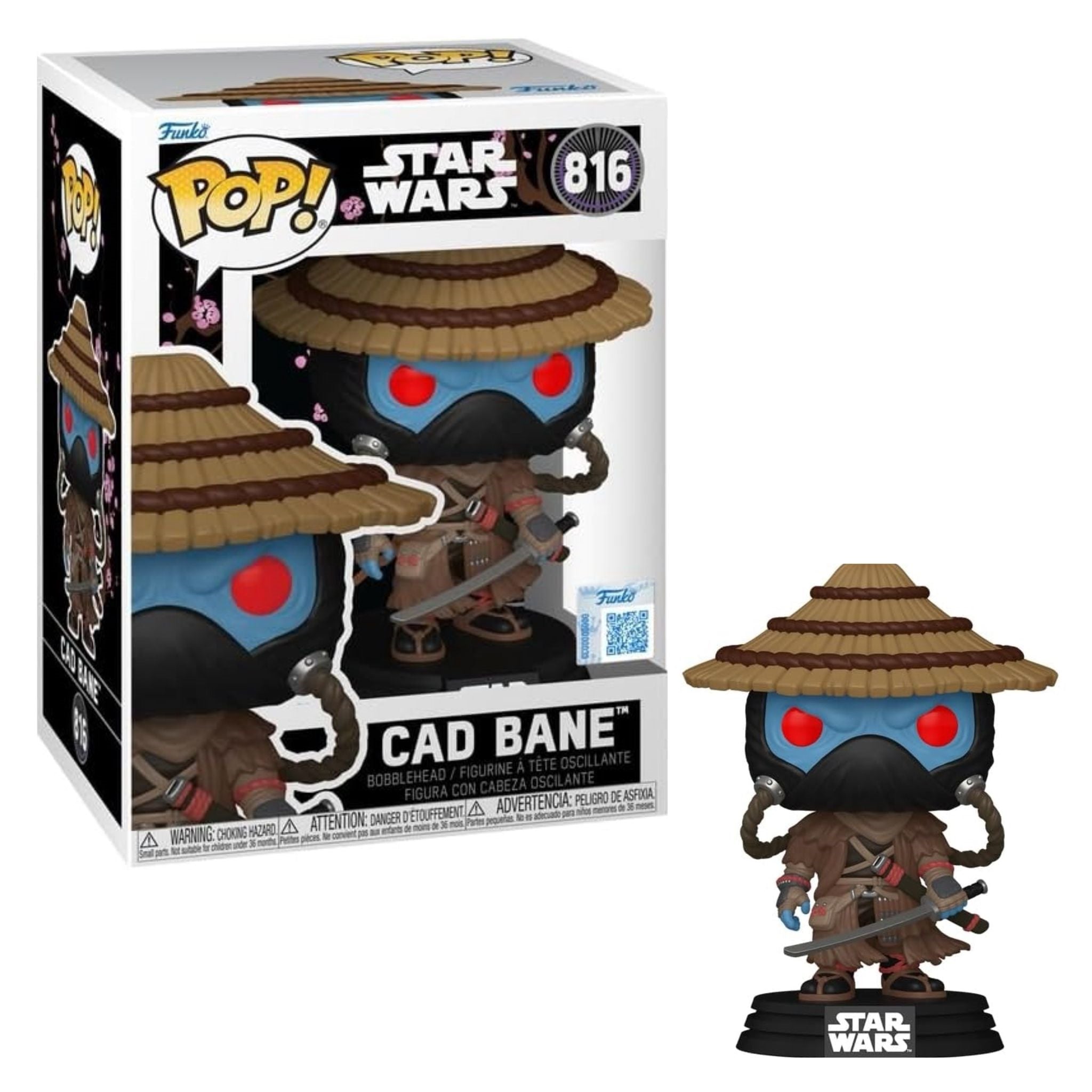 FUNKO POP Star Wars - 816 Cad Bane (Exclusive) 9cm - Disponibile in 2/3 giorni lavorativi Funko
