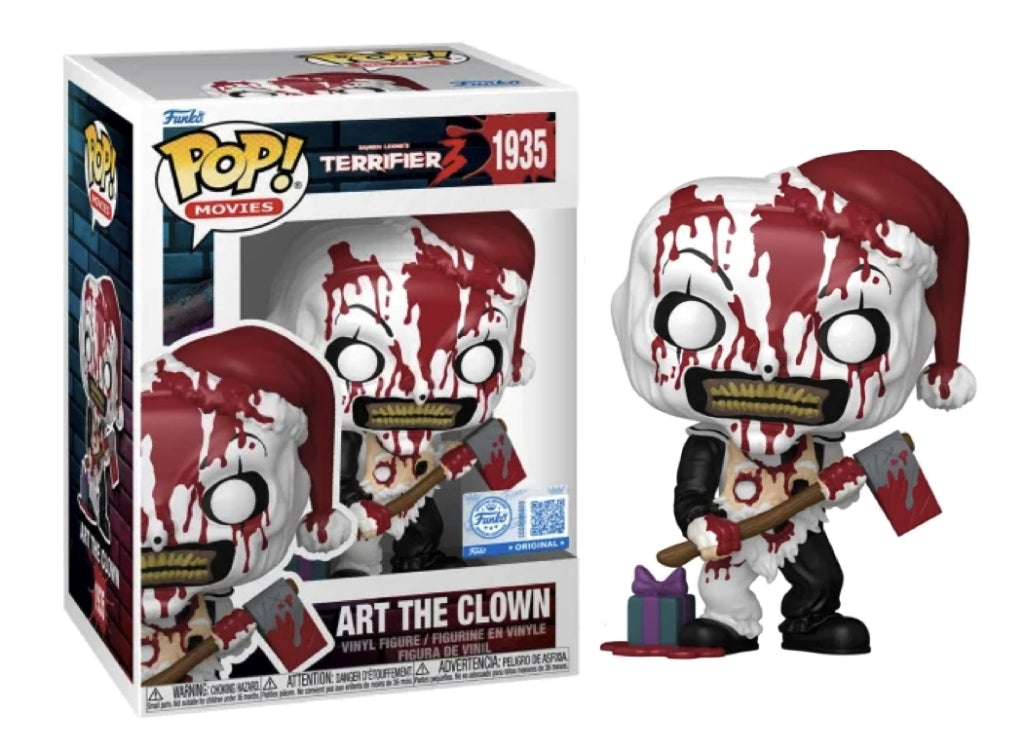 FUNKO POP Movies: Terrifier 3 - 1935 Art the Clown (Exclusive) 9cm - Disponibile in 2/3 giorni lavorativi Funko