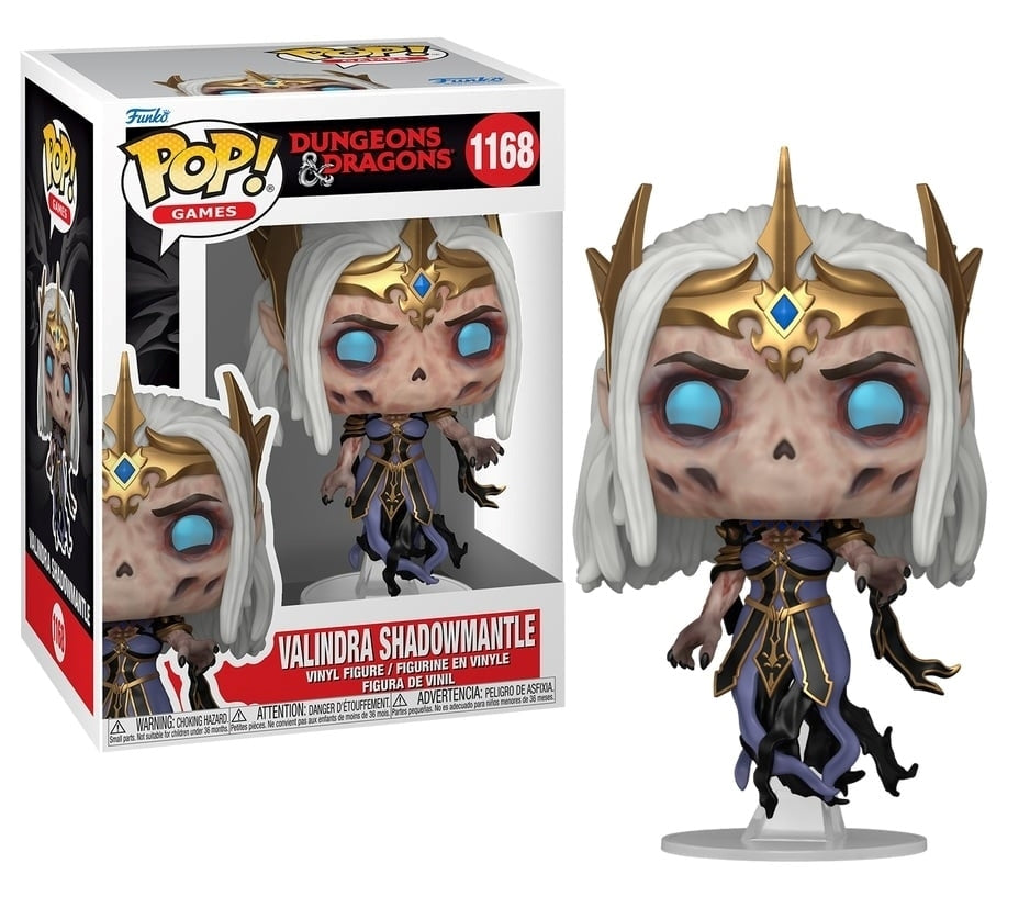 FUNKO POP Games: Dungeons & Dragons - 1168 Valindra Shadowmantle 9cm Funko