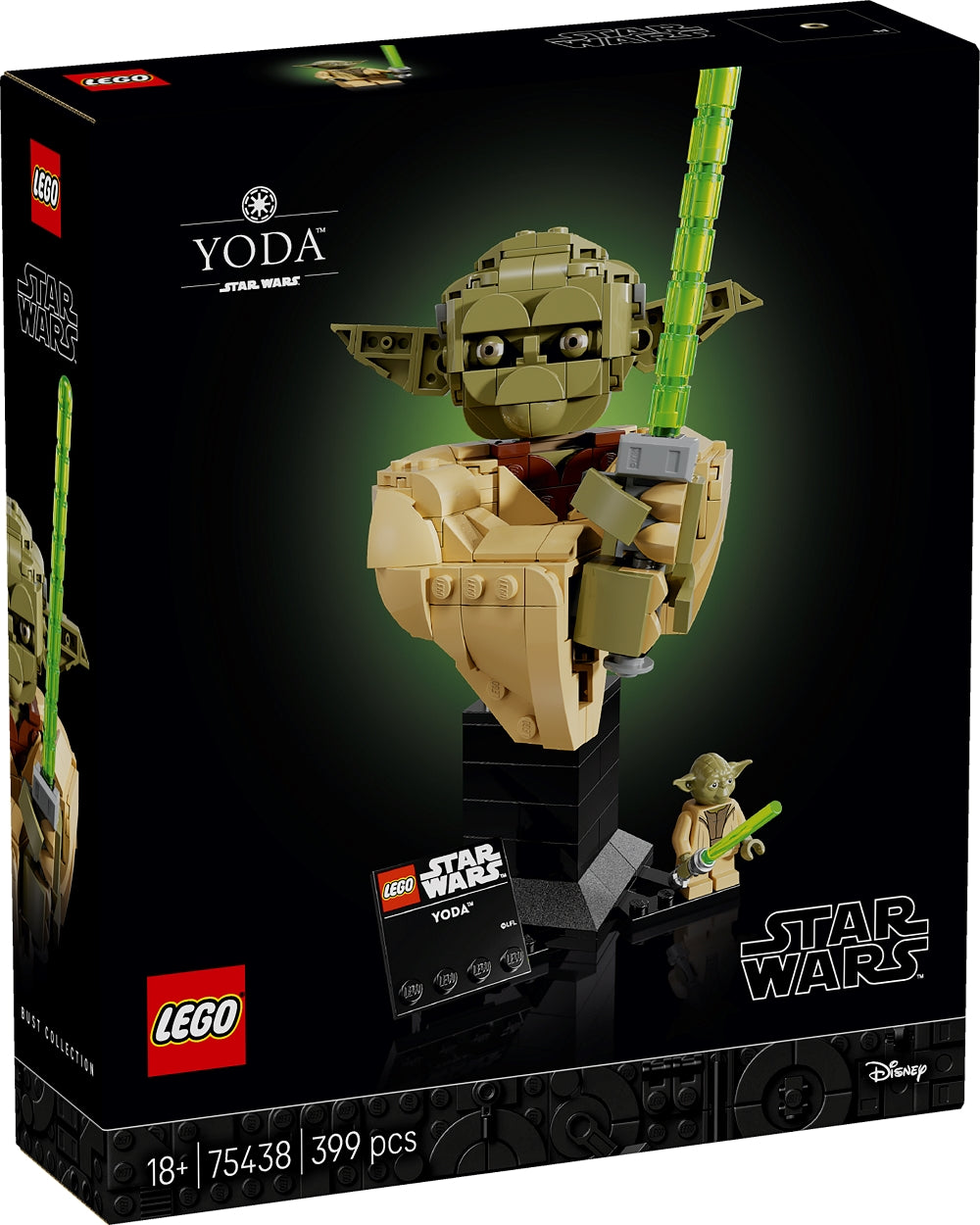 LEGO 75438 STAR WARS - Busto di Yoda V29 LEGO