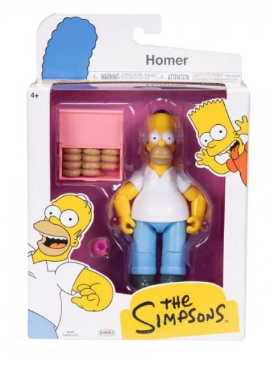JAKKS PACIFIC The Simpsons personaggi deluxe figures 13 cm - Assortimento 6 pz) Jakks Pacific