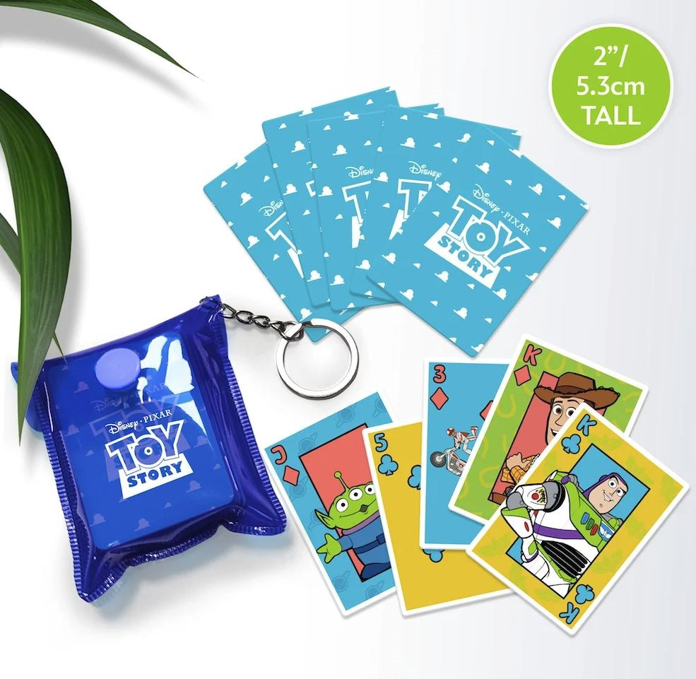 PALADONE Toy Story Mini Playing Cards Keychain - Disponibile in 2/3 giorni lavorativi Paladone