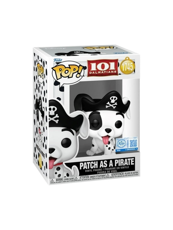 FUNKO POP Disney: 101 Dalmatians - 1745 Patch As A Pirate (Exclusive) 9cm Funko
