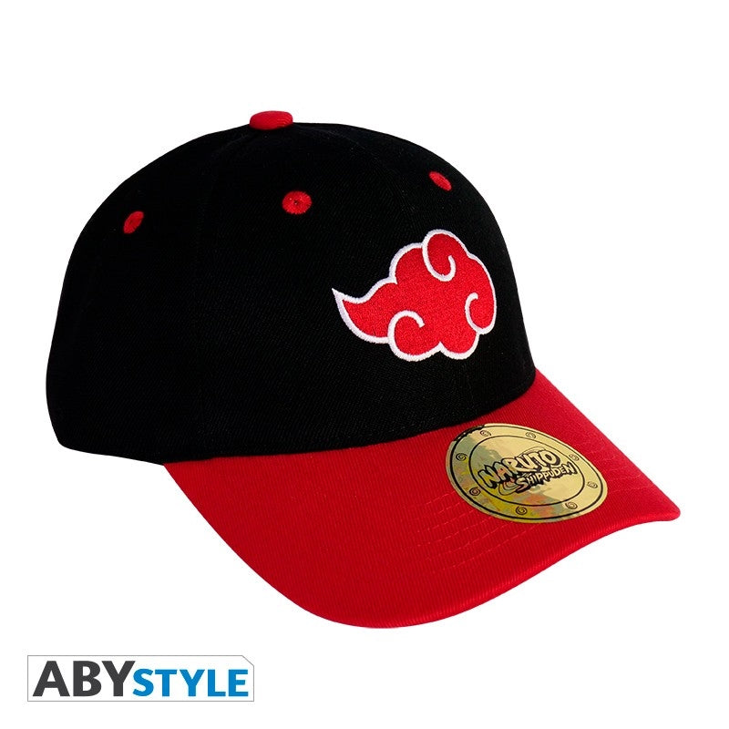 ABYSTYLE NARUTO SHIPPUDEN - Cappellino: "Akatsuki" Black & Red Abystyle
