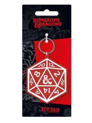 PYRAMID DUNGEONS & DRAGONS (DICE) PVC PORTACHIAVI - Disponibile in 2/3 giorni lavorativi Pyramid