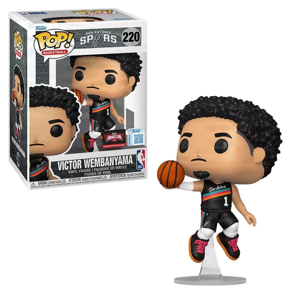 FUNKO POP NBA: Spurs - 220 Victor Wembanyama (Dunking) (Exclusive) 9cm Funko