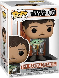 FUNKO POP Star Wars: Mandalorian - 461 Mando w/Child 9 cm Funko