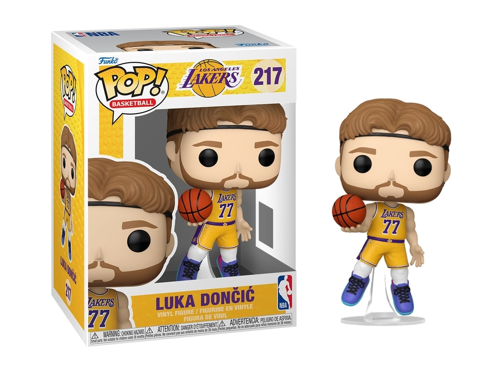 FUNKO POP NBA: Los Angeles Lakers - 217 Luka Doncic 9cm - Disponibile in 2/3 giorni lavorativi Funko