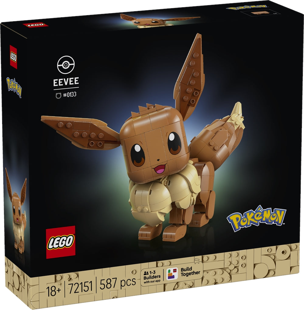 LEGO 72151 POKEMON - Eevee - Disponibile in 2/3 giorni lavorativi LEGO