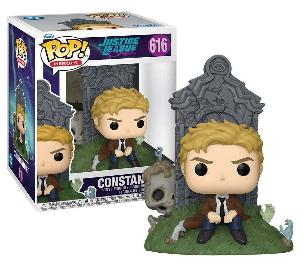 FUNKO POP Deluxe Heroes: Justice League Dark - 616 Costantine - Disponibile in 2/3 giorni lavorativi Funko