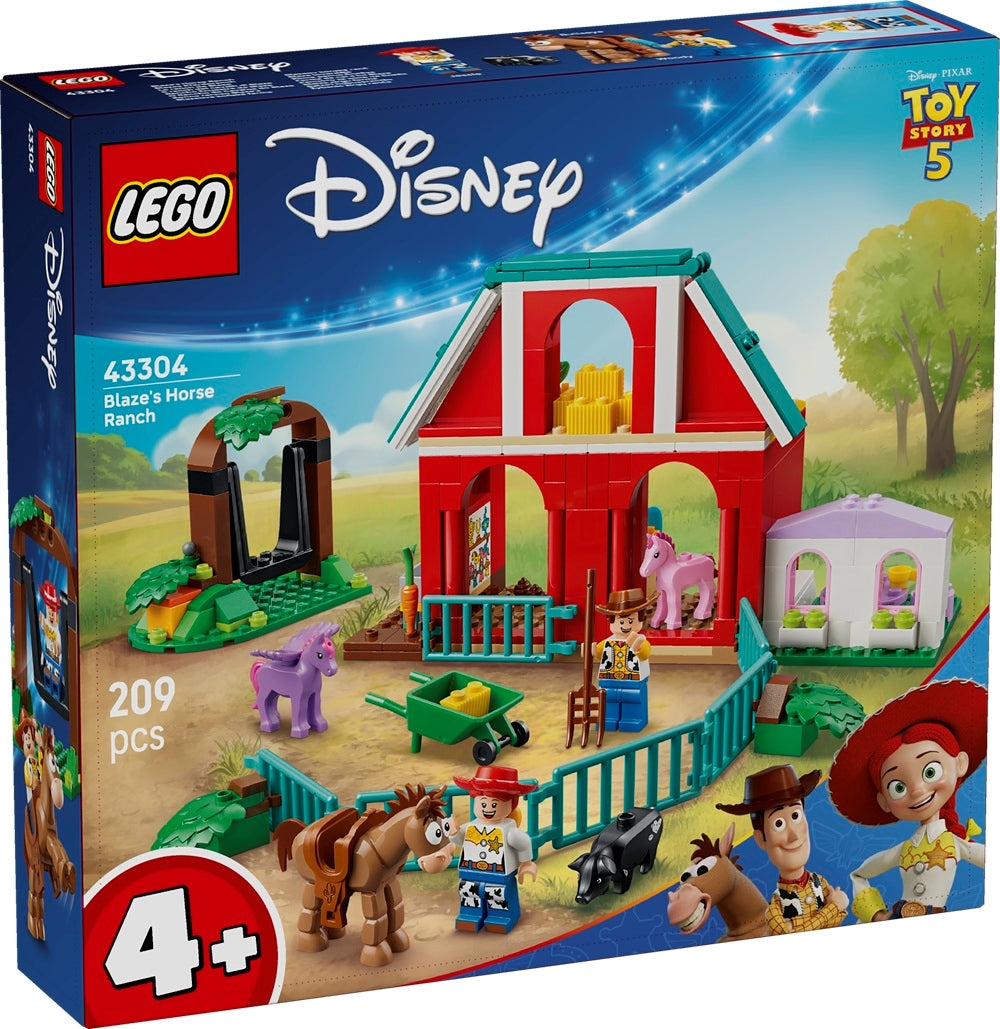 LEGO 43304 DISNEY Pixar - Il ranch dei cavalli di Blaze V29 LEGO