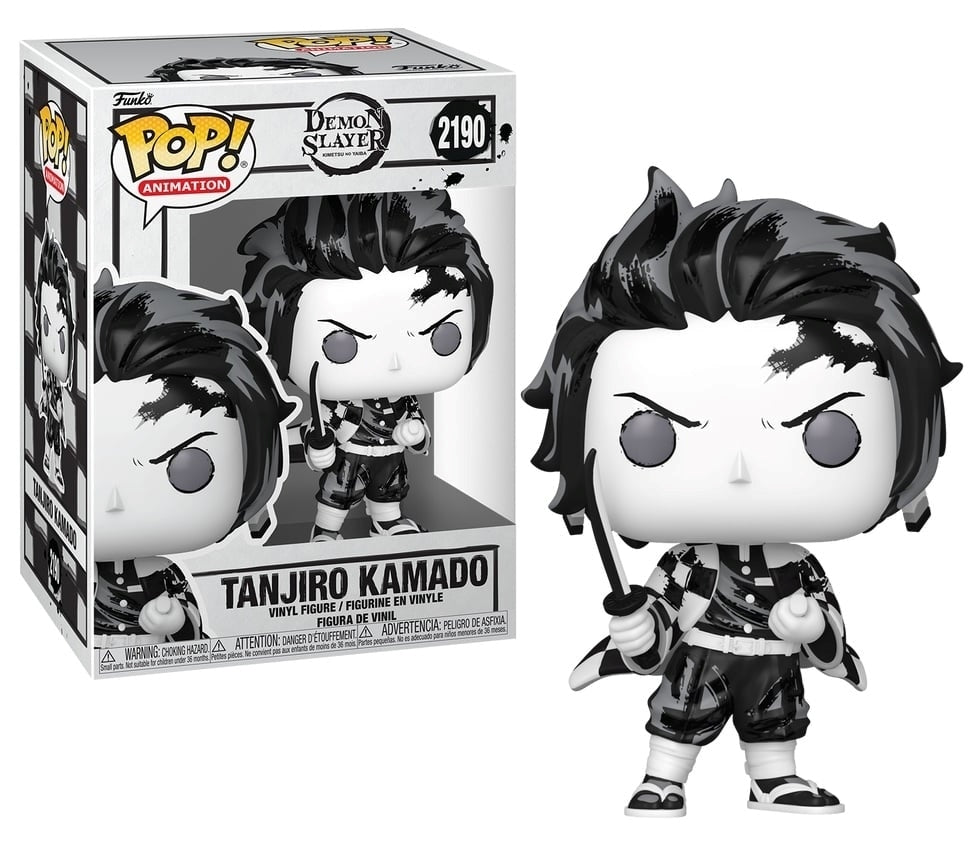 FUNKO POP Animation: Demon Slayer -2190 Tanjiro Kamado (Sumi Ink) 9cm Funko
