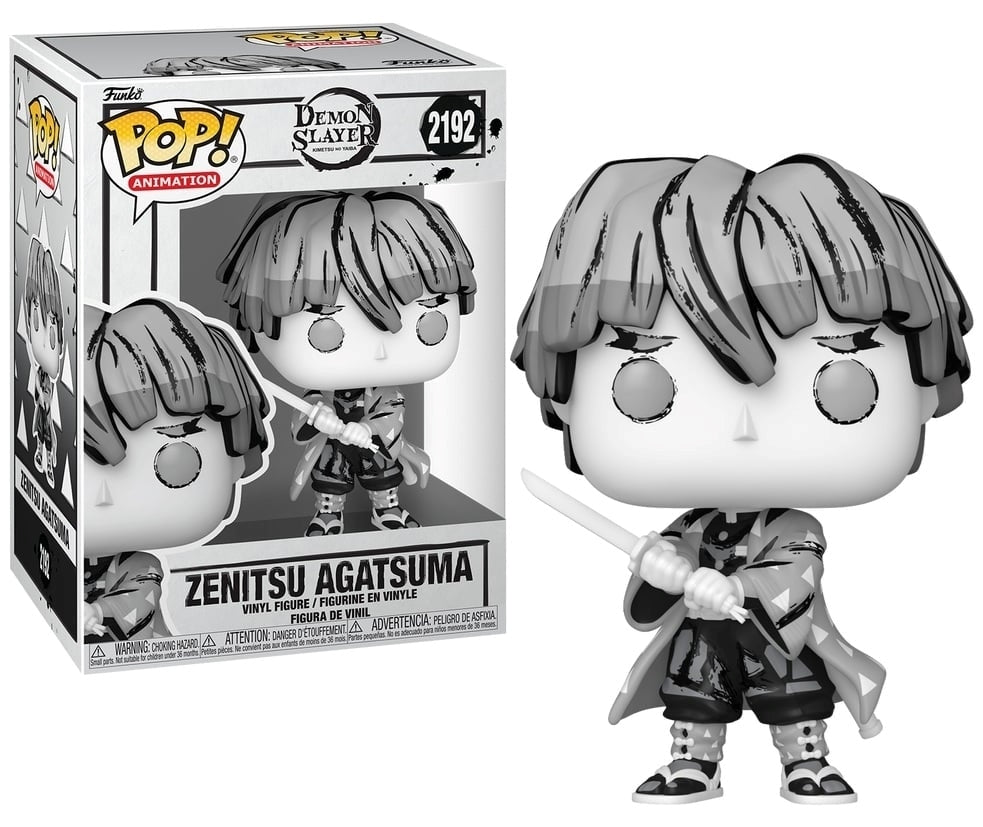 FUNKO POP Animation: Demon Slayer -2192 Zenitsu Agatsuma (Sumi Ink) 9cm Funko