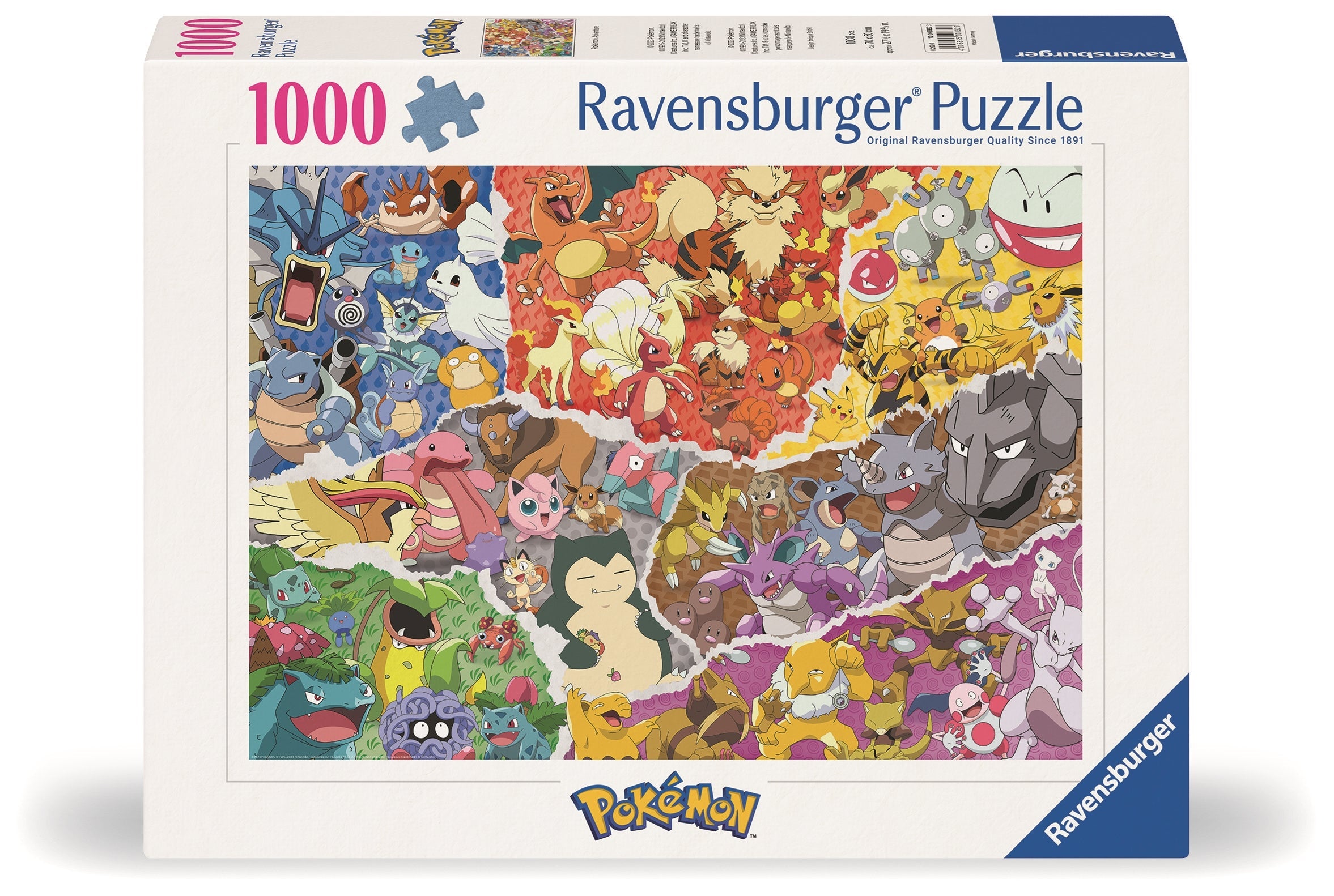 RAVENSBURGER Pokémon Puzzle licenziato 1000 pz Ravensburger