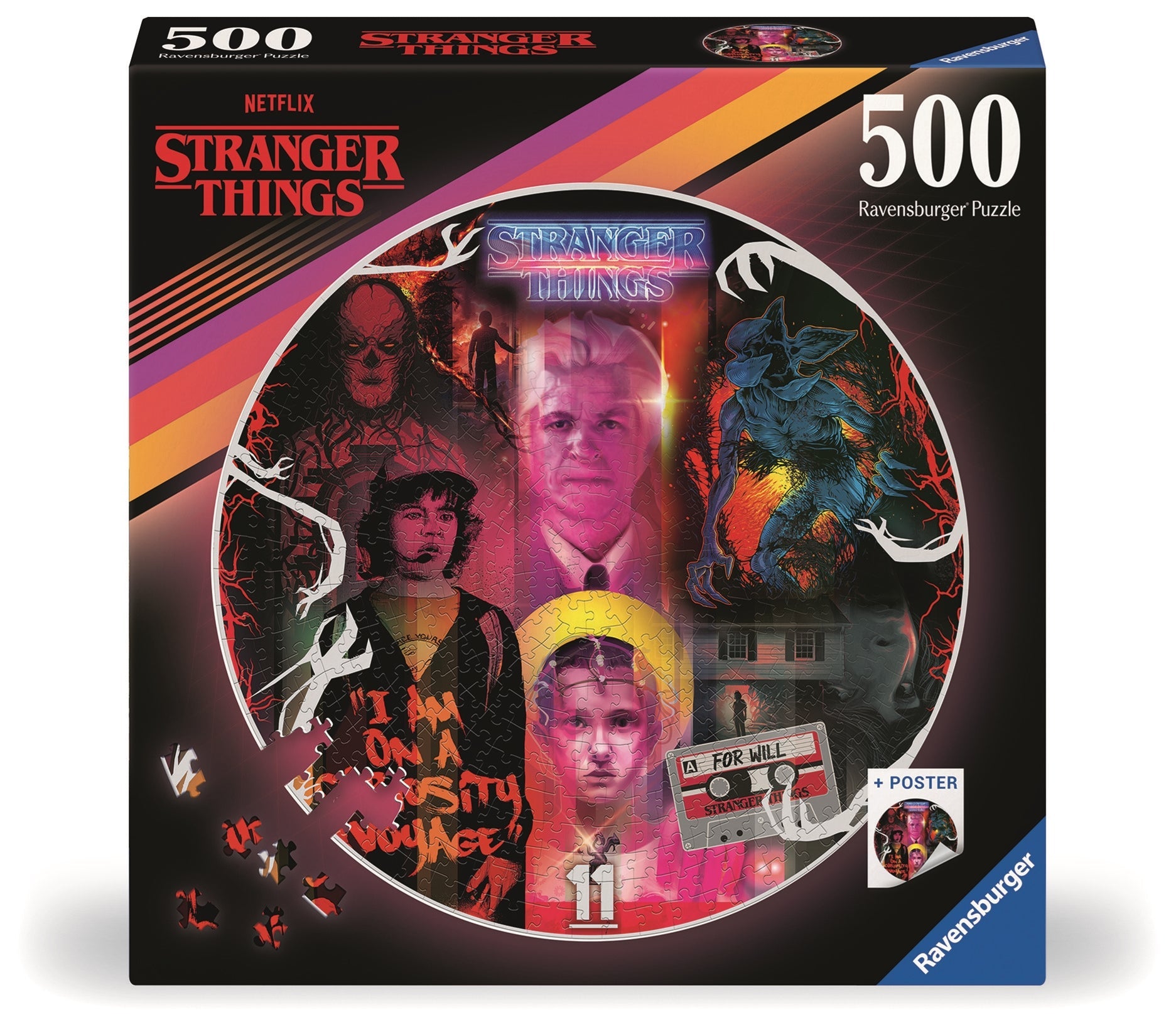 RAVENSBURGER Stranger Things Puzzle 500 pz Ravensburger