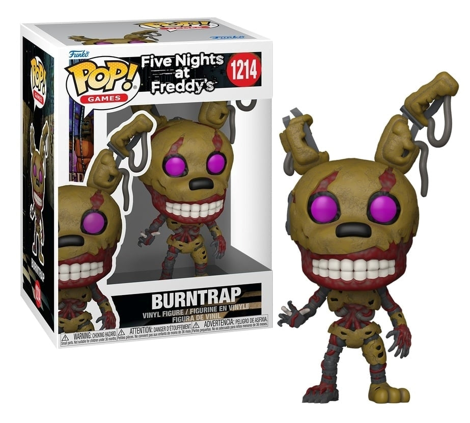 FUNKO POP Games: Five Nights At Freddy's - 1214 Burntrap 9cm Funko