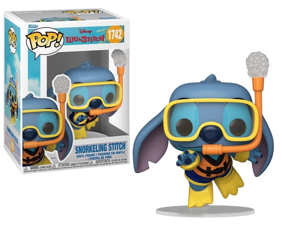 FUNKO POP Disney: Lilo & Stitch - 1742 Snorkeling Stitch 9cm Funko