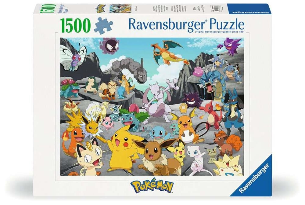 RAVENSBURGER Pokémon Classics 1500 pc Ravensburger