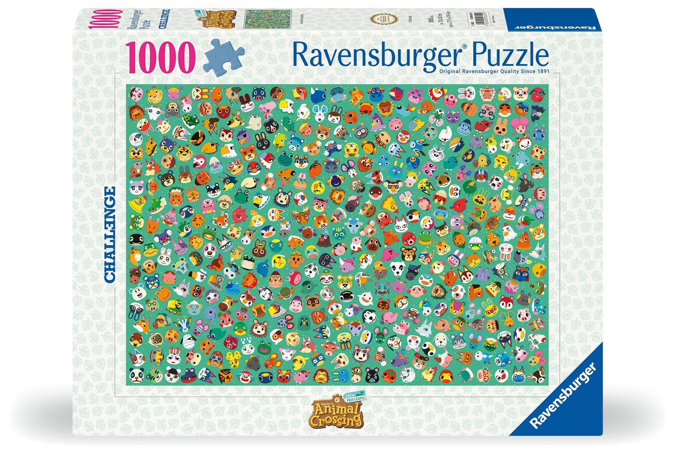 RAVENSBURGER Animal Crossing Challenge 1000 pc Ravensburger