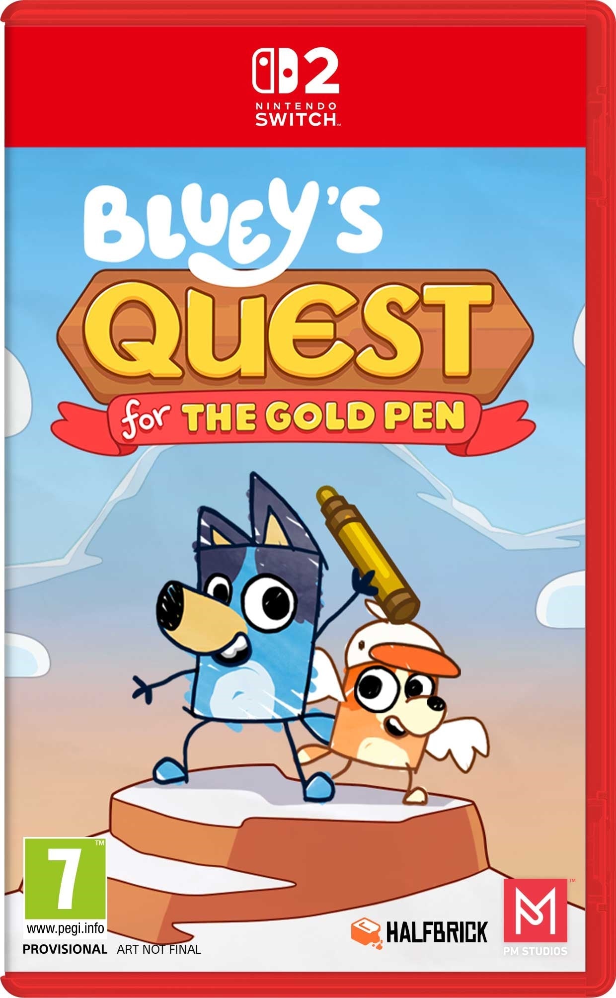 Bluey's Quest for the Gold Pen Cidiverte
