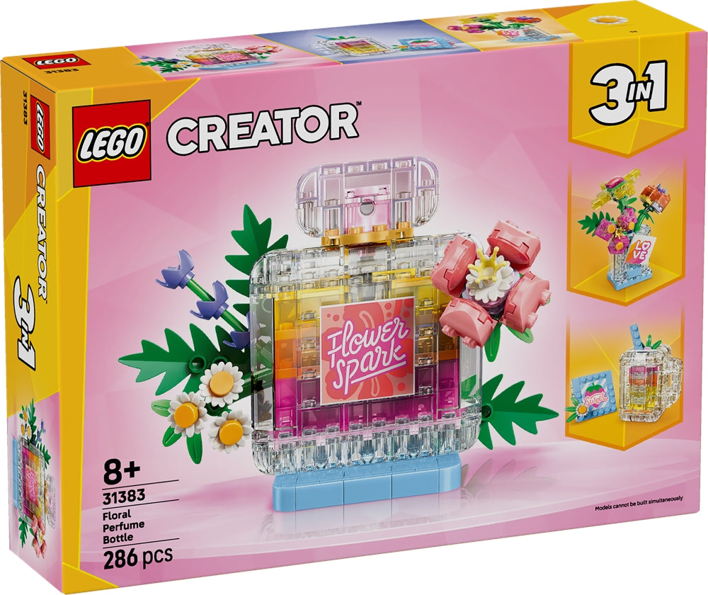 LEGO 31383 CREATOR - Boccetta di profumo con decorazione floreale - Disponibile in 2/3 giorni lavorativi LEGO