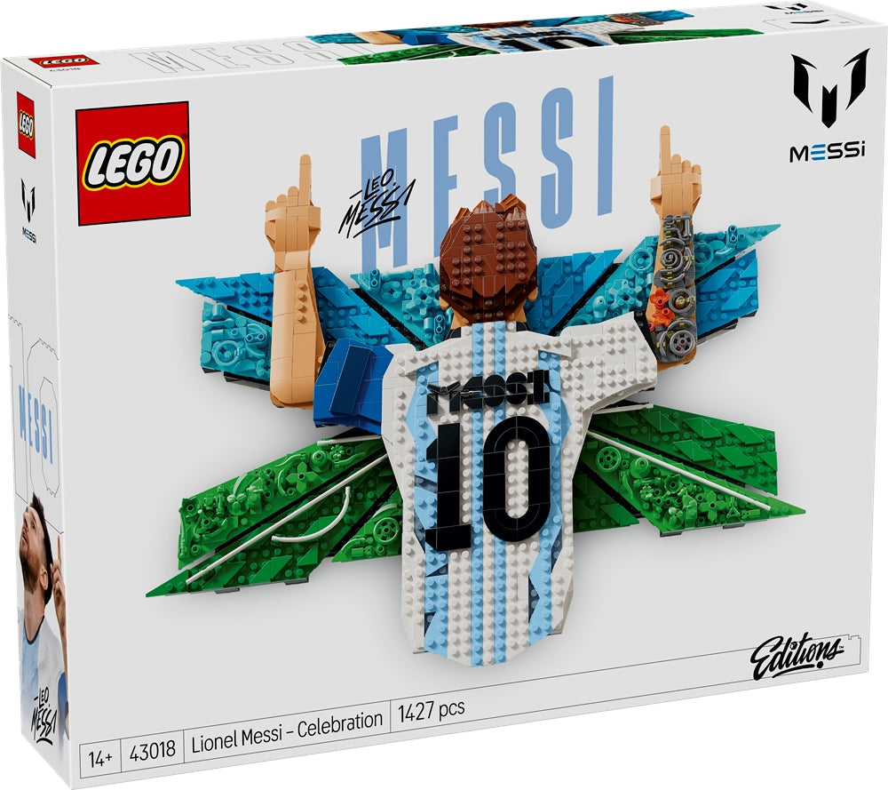 LEGO 43018 EDITIONS SPORTS - Lionel Messi - Celebrazione - Disponibile in 2/3 giorni lavorativi LEGO