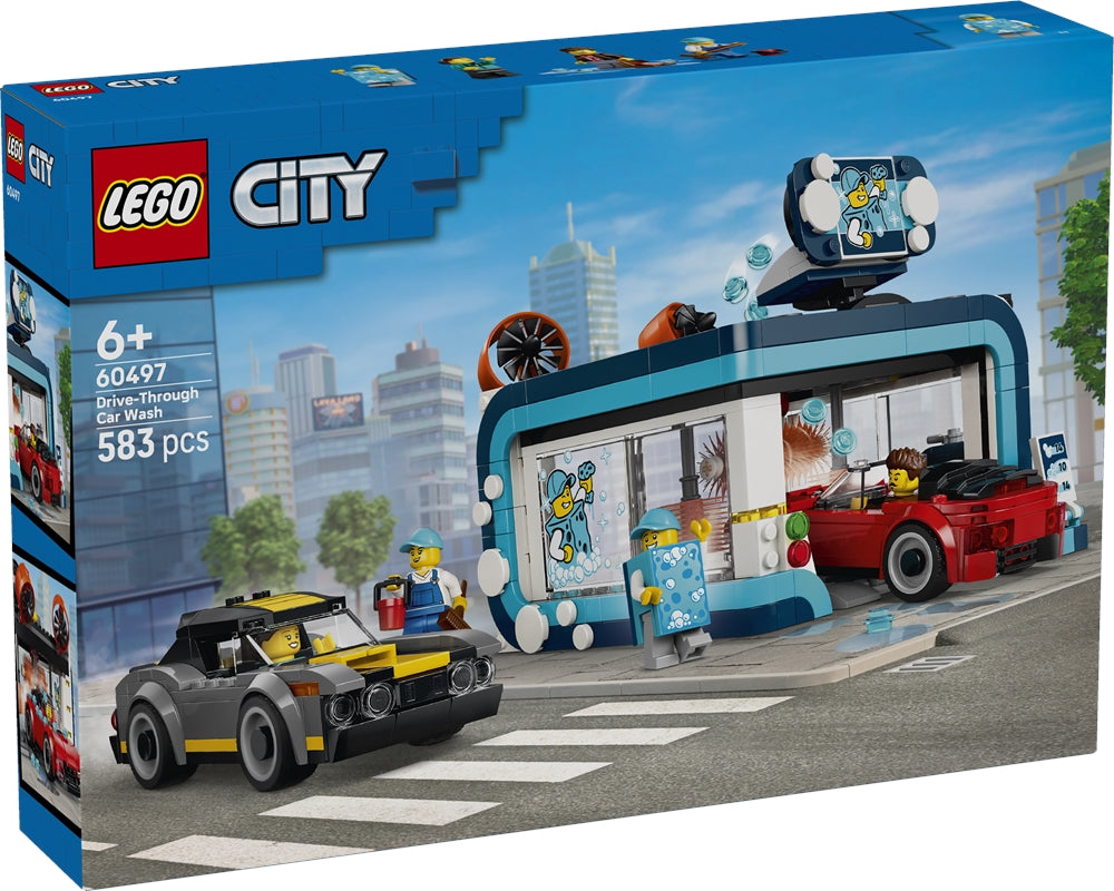 LEGO 60497 CITY - Autolavaggio drive-in - Disponibile in 2/3 giorni lavorativi LEGO