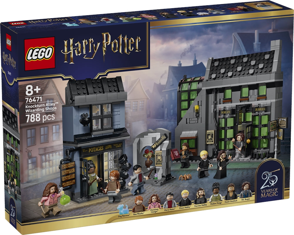 LEGO 76471 HARRY POTTER - Negozi di magia di Notturn Alley - Disponibile in 2/3 giorni lavorativi LEGO