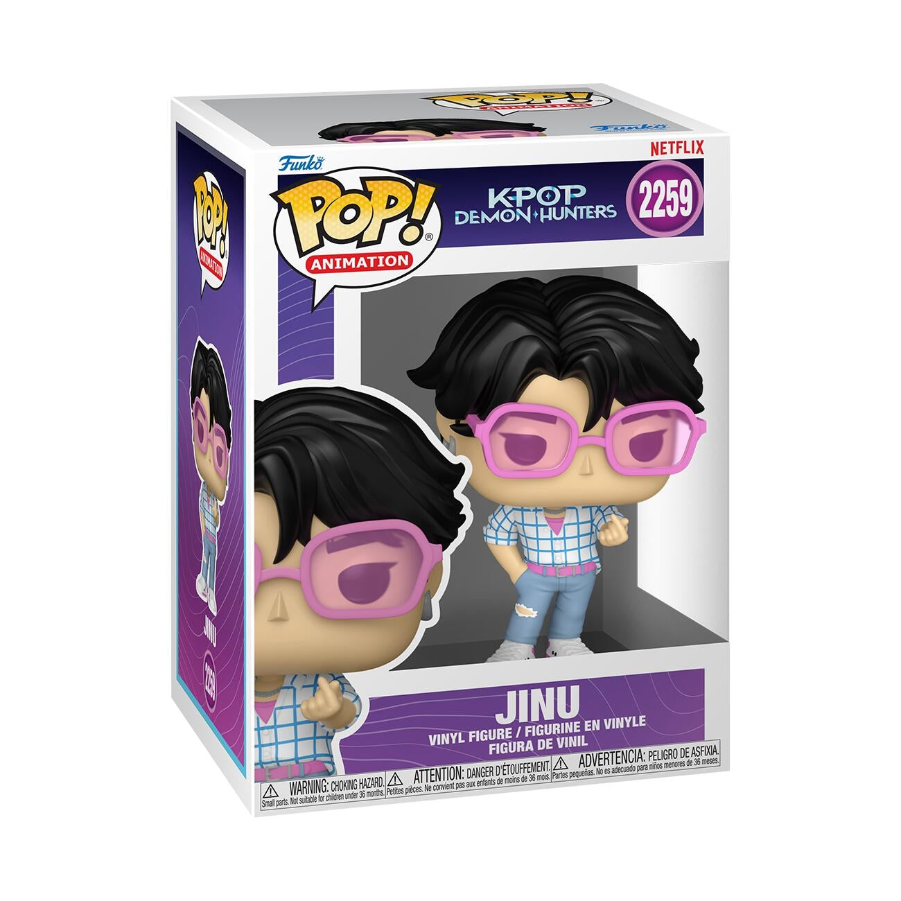 FUNKO Pop! Animation: Kpop Demon Hunters - 2259 Jinu With Chase 9 cm - Disponibile in 2/3 giorni lavorativi Funko