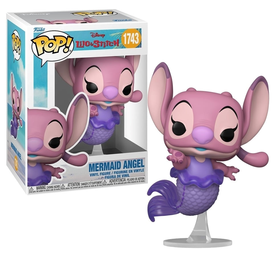 FUNKO POP Disney: Lilo & Stitch - 1743 Mermaid Angel 9cm - Disponibile in 2/3 giorni lavorativi Funko