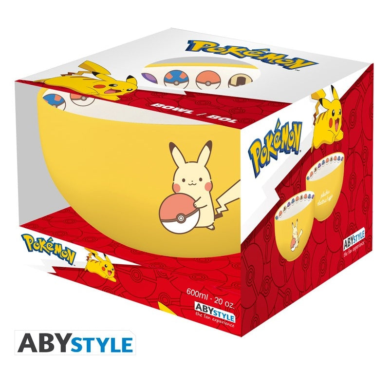 ABYSTYLE POKEMON - Bowl - 600 ml - "Pikachu Electric Type - Disponibile in 2/3 giorni lavorativi Abystyle