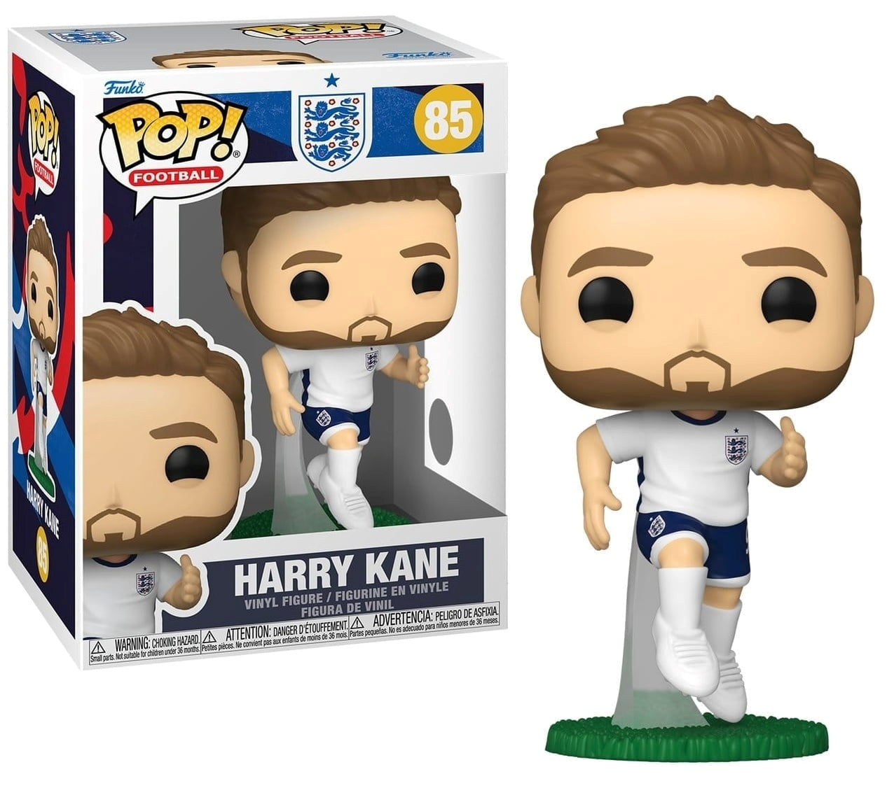 FUNKO POP Football: England - 85 Harry Kane 9cm - Disponibile in 2/3 giorni lavorativi Funko