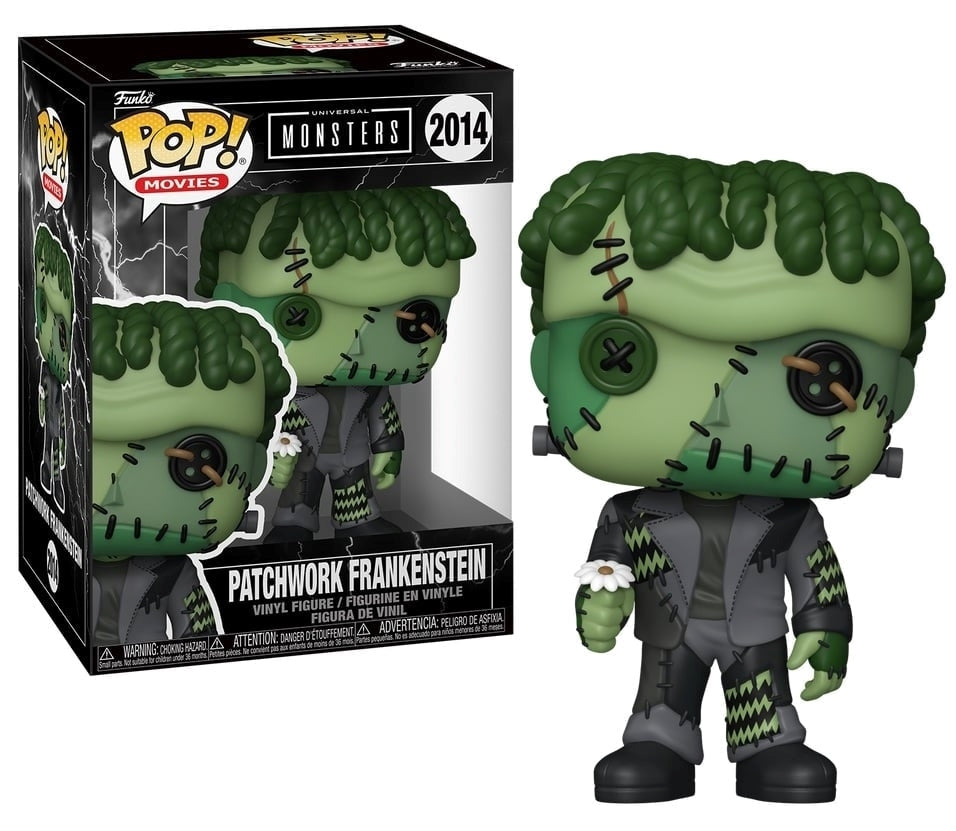 FUNKO POP Movies: Universal Monsters - 2014 Patchwork Frankenstein 9cm - Disponibile in 2/3 giorni lavorativi Funko
