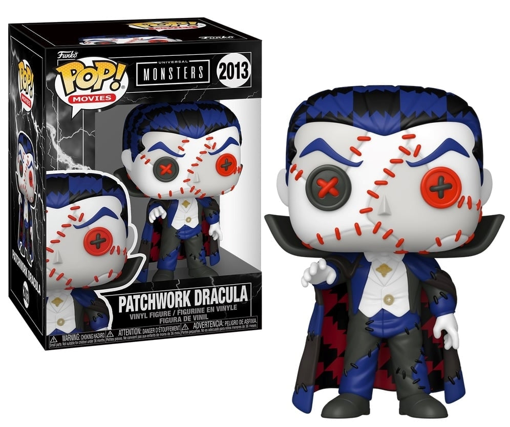 FUNKO POP Movies: Universal Monsters - 2013 Patchwork Dracula 9cm - Disponibile in 2/3 giorni lavorativi Funko