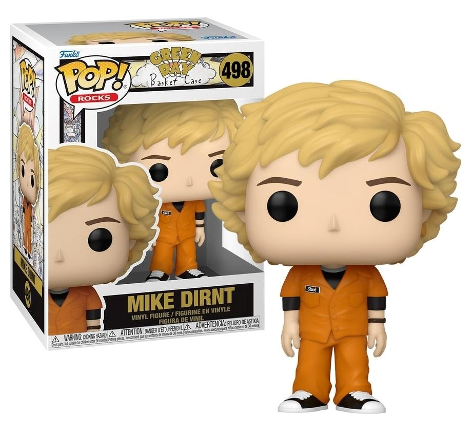 FUNKO POP Rocks: Green Day - 498 Mike Dirnt (Basket Case) 9cm - Disponibile in 2/3 giorni lavorativi Funko