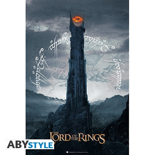 ABYSTYLE The Lord Of The Ring - POSTER "Torre di Sauron " (91.5x61)Cm - Disponibile in 2/3 giorni lavorativi Abystyle