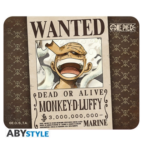 ABYSTYLE ONE PIECE - Mousepad: "Wanted Luffy - Disponibile in 2/3 giorni lavorativi Abystyle