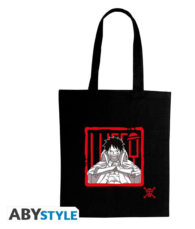 ABYSTYLE - ONE PIECE - Tote Bag - "Luffy - Disponibile in 2/3 giorni lavorativi Abystyle