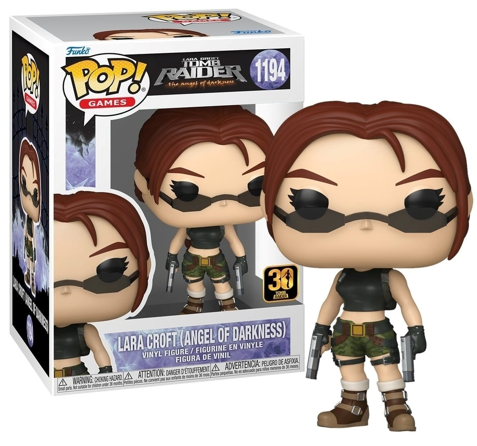 FUNKO POP Games: Tomb Raider- Lara Croft Angel of Darkness 9cm - Disponibile in 2/3 giorni lavorativi Funko