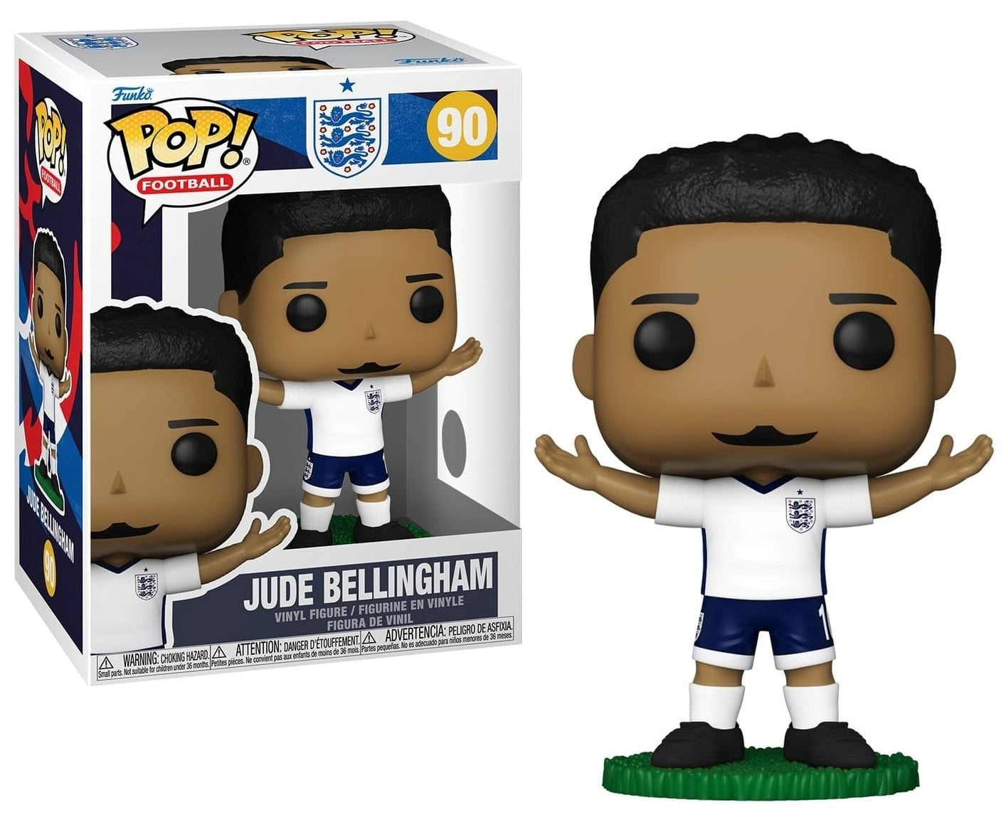 FUNKO POP Football: England - 90 Jude Bellingham 9cm - Disponibile in 2/3 giorni lavorativi Funko