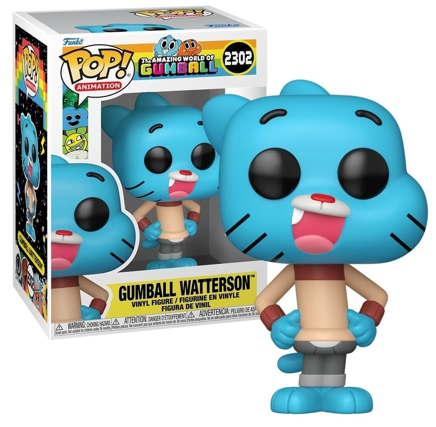 FUNKO POP Animation: The Amazing World Of Gumball - 2302 Gumball Watterson 9cm - Disponibile in 2/3 giorni lavorativi Funko