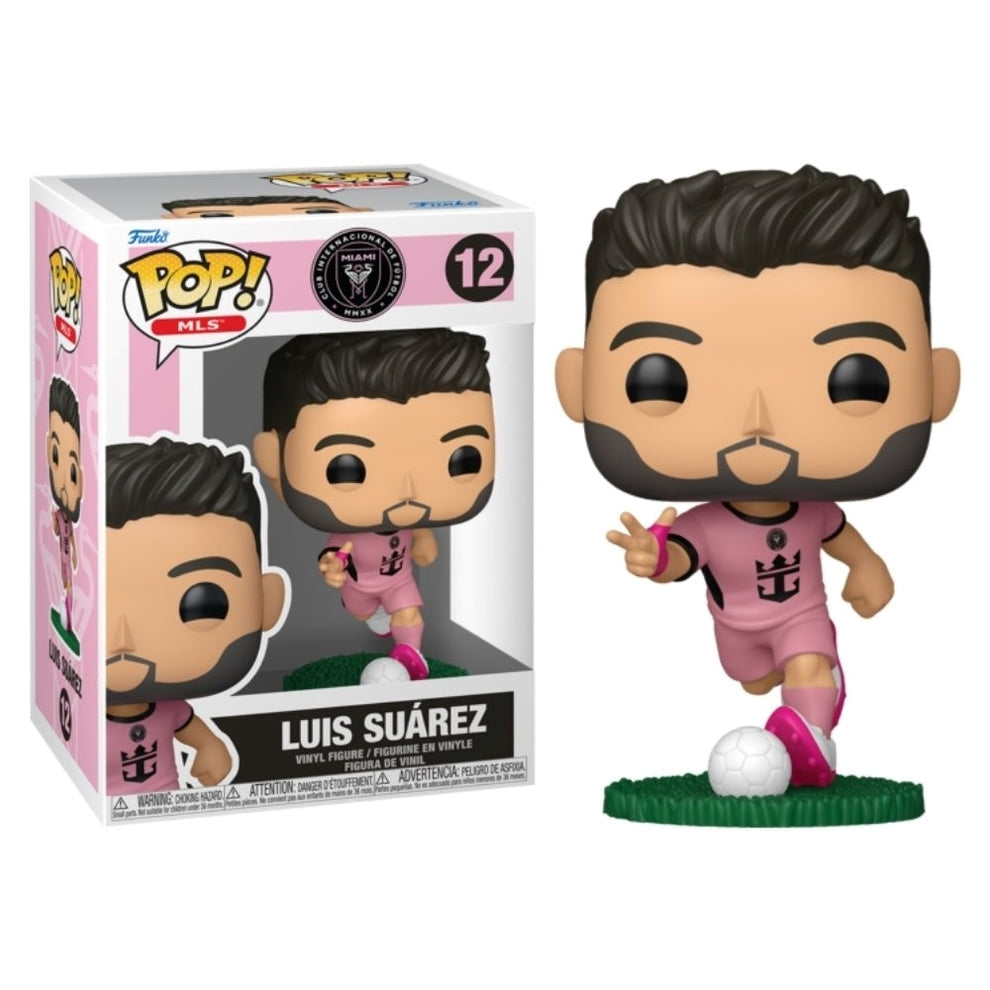 FUNKO POP MLS: Inter Miami - 12 Luis Suarez (Pink Uniform) 9cm - Disponibile in 2/3 giorni lavorativi Funko