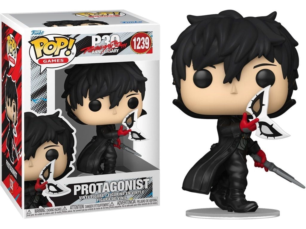 FUNKO POP Games: Persona 5 Royal - Protagonist 9cm Funko