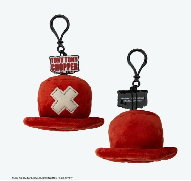 Cinereplicas 113831 One Piece Chopper's Hat Plushy Keyring Cinereplicas