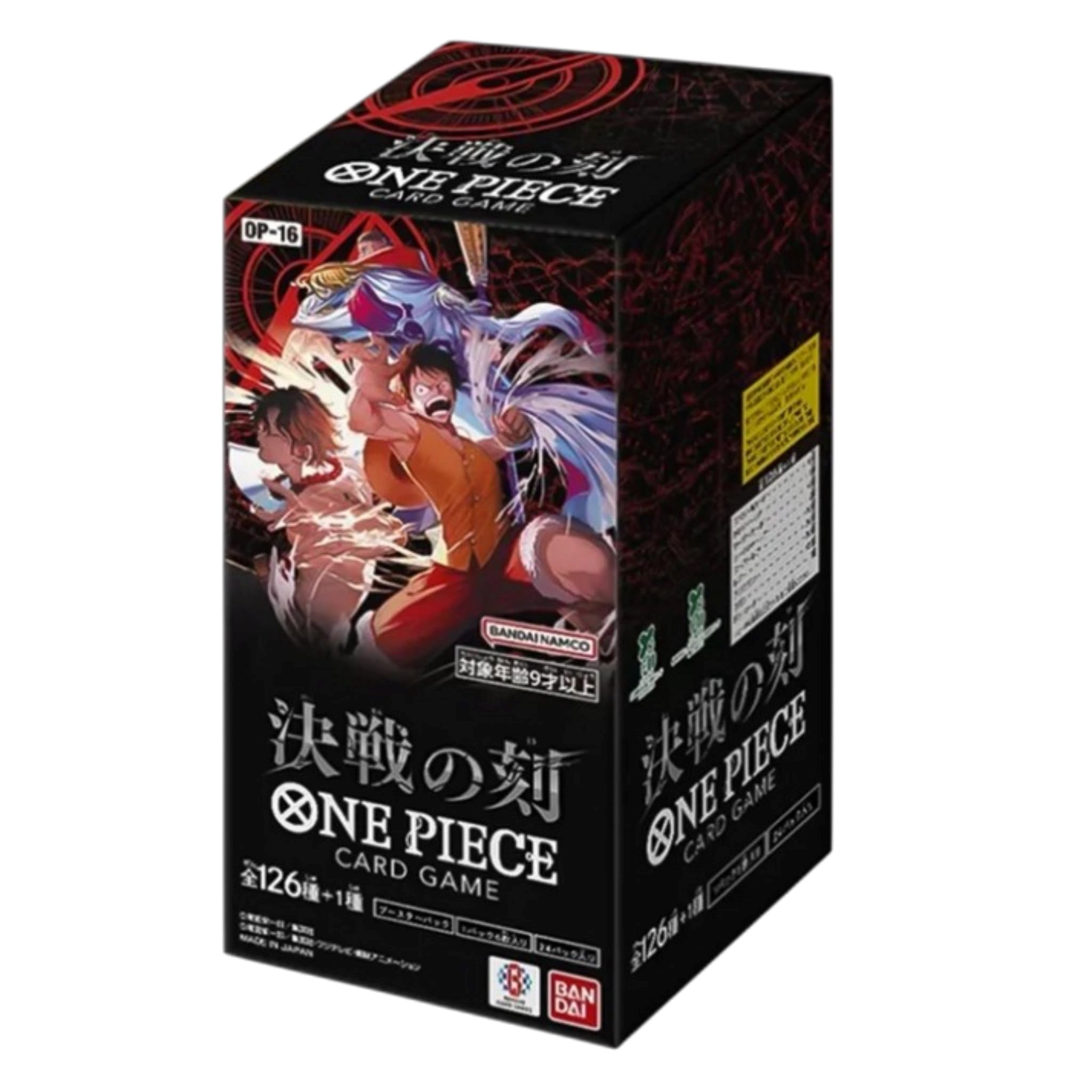 ONE PIECE CARD GAME: OP-16 The Time Of Battle - Booster Box JAP - (Prodotto da collezione) TCG JP