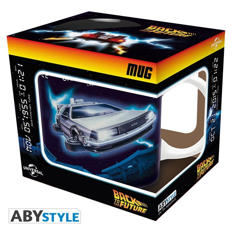ABYSTYLE BACK TO THE FUTURE - Tazza 320 ml : " Delorean Abystyle