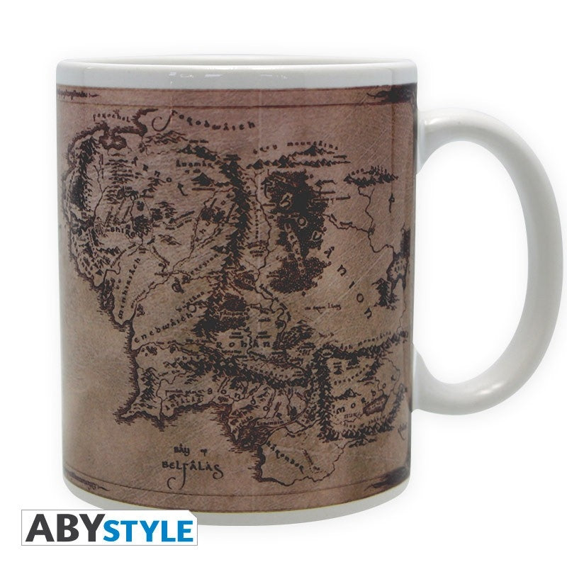 LORD OF THE RINGS - Tazza 320 ml: "Map GED