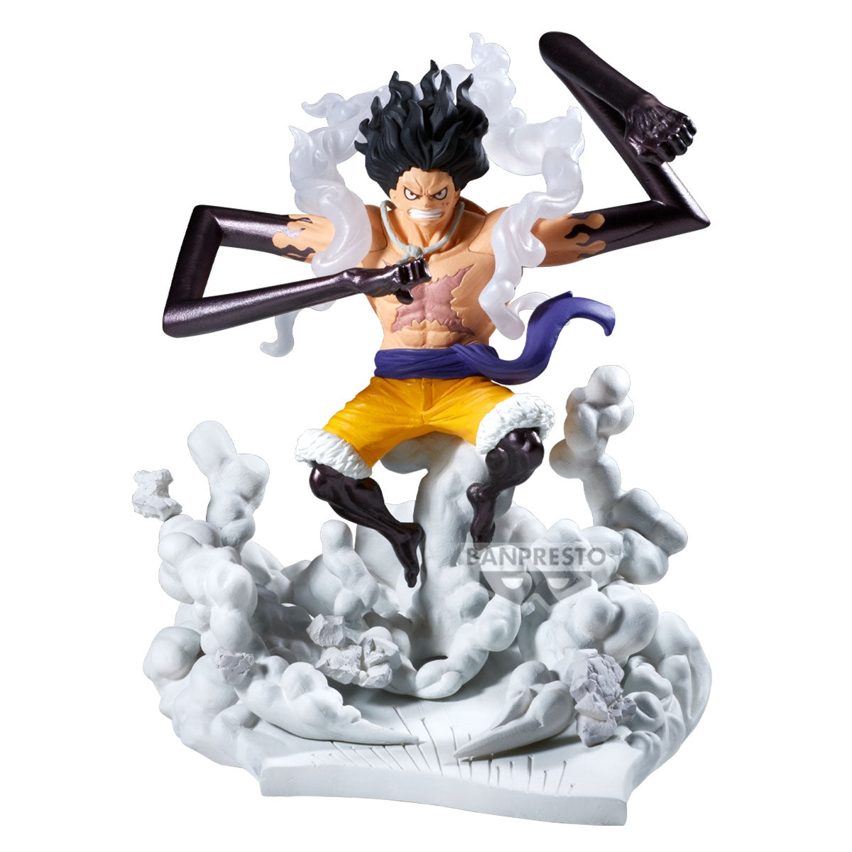 BANPRESTO 71025 - One Piece Senkozekkei - Monkey D.Luffy Gear4 Banpresto